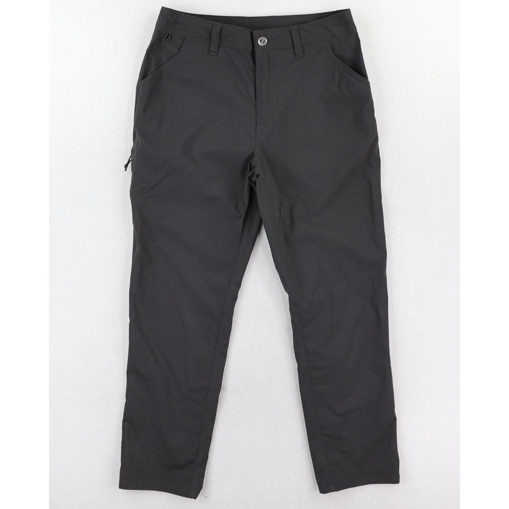 Patagonia Quandary Pants Women's Size 8 Black Stretch Chino Travel Hiking New
